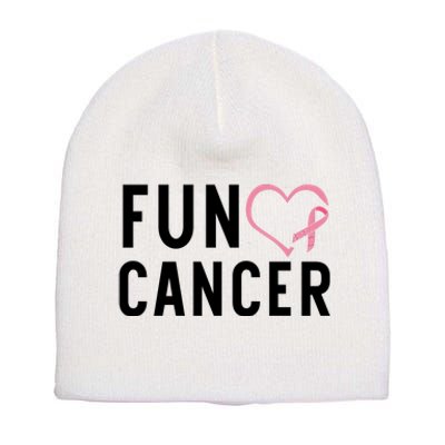 Fun Cancer Short Acrylic Beanie