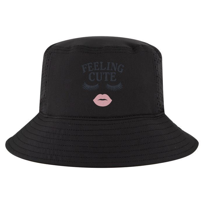 Feeling Cute Cool Comfort Performance Bucket Hat