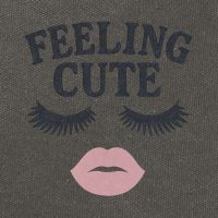 Feeling Cute Cotton Canvas Backpack