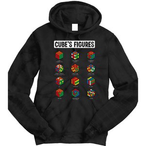 Funny Cube's Figures Rubik Speed Cubing Player Tie Dye Hoodie