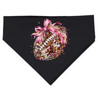 Football Coquette Football Lover Game Day Season USA-Made Doggie Bandana