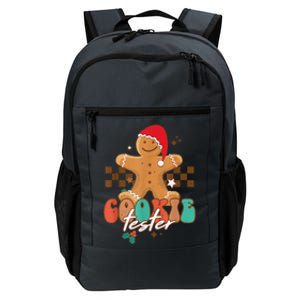 Funny Christmas Family Xmas Retro Cookie Tester Gingerbread Daily Commute Backpack