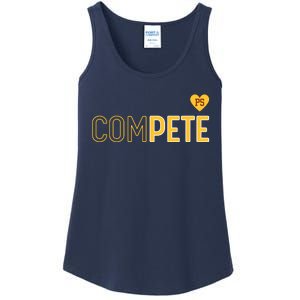 Funny Compete For Pete Ladies Essential Tank