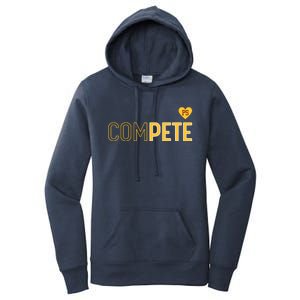 Funny Compete For Pete Women's Pullover Hoodie