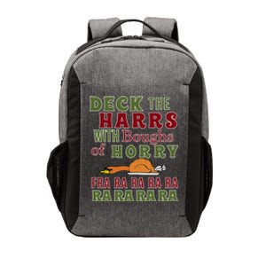 Funny Christmas Funny Deck The Harrs Fra Ra Ra Meaningful Gift Vector Backpack