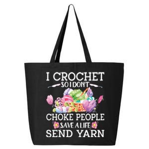 Funny Crochet 25L Jumbo Tote