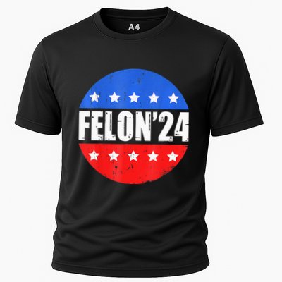 Felon24 Convicted Felon Pro Trump 2024 Performance Shirt