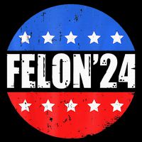 Felon24 Convicted Felon Pro Trump 2024 16 in Basic Backpack