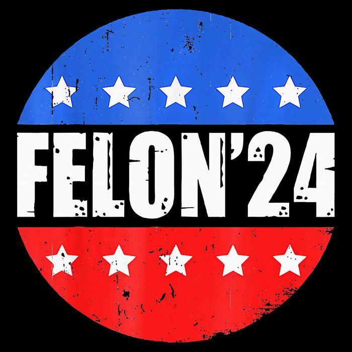 Felon24 Convicted Felon Pro Trump 2024 Short Acrylic Beanie