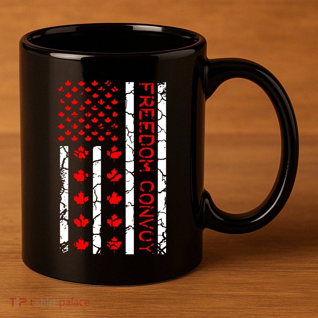 Freedom Convoy 11oz C Handle Ceramic Mug