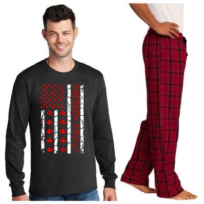 Freedom Convoy Long Sleeve Pajama Set