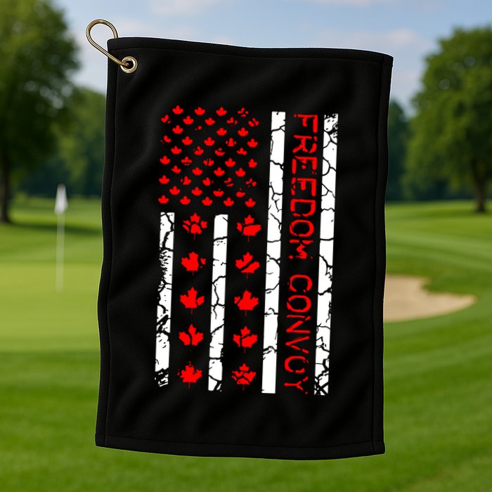 Freedom Convoy Golf Towel