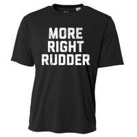 Funny CFI Flight Instructor More Right Rudder Premium Cooling Performance Crew T-Shirt