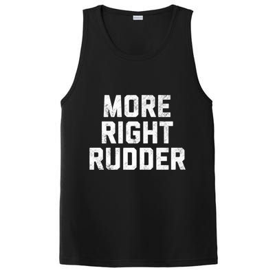 Funny CFI Flight Instructor More Right Rudder Premium PosiCharge Competitor Tank