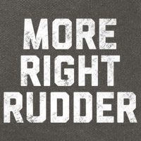 Funny CFI Flight Instructor More Right Rudder Premium Cotton Canvas Backpack