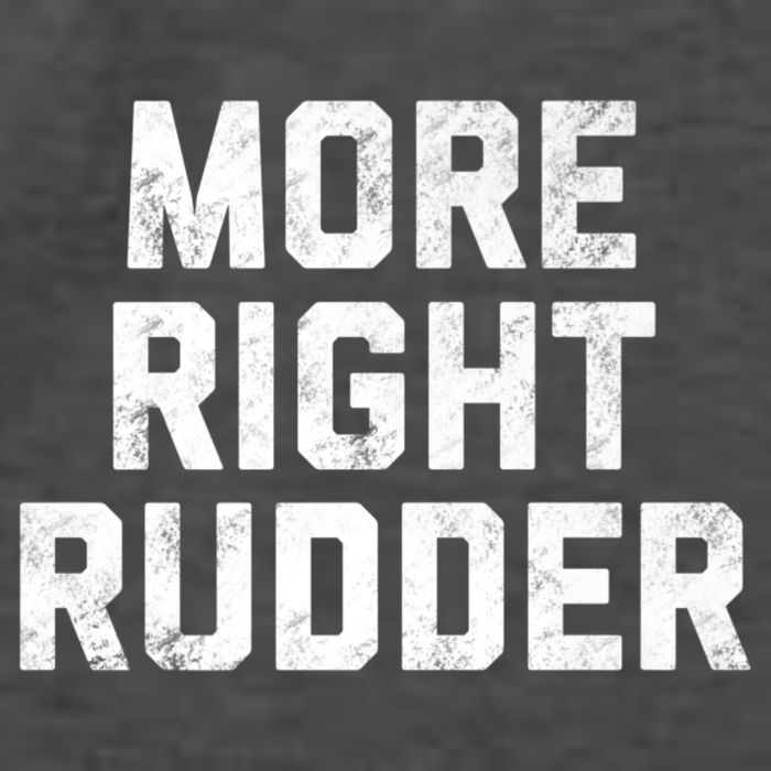 Funny CFI Flight Instructor More Right Rudder Premium Vector Backpack