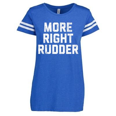 Funny CFI Flight Instructor More Right Rudder Premium Enza Ladies Jersey Football T-Shirt