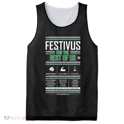 Festivus Classic Mesh Reversible Basketball Jersey Tank