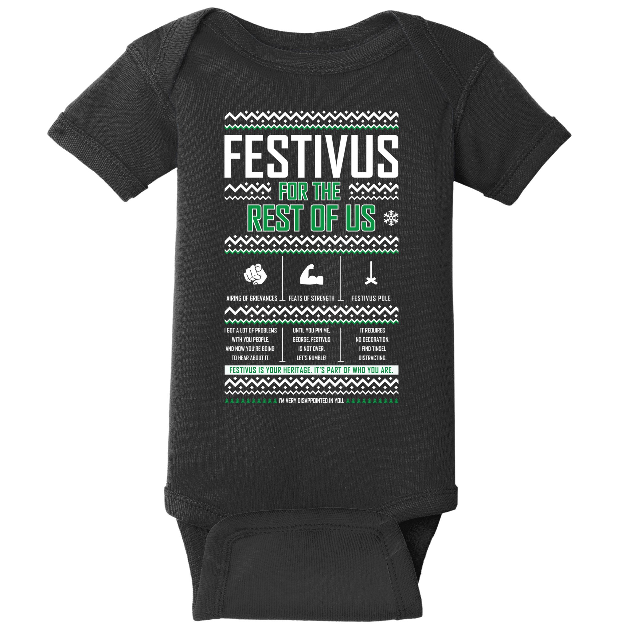 Festivus Classic Baby Bodysuit