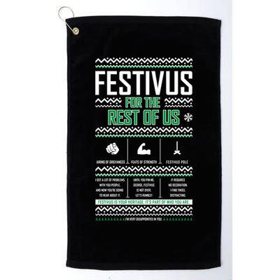 Festivus Classic Golf Towel
