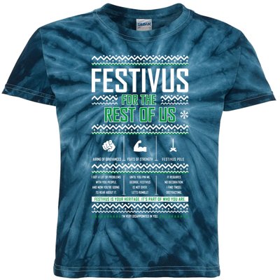 Festivus Classic Kids Tie-Dye T-Shirt