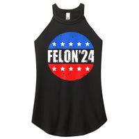 Felon24 Convicted Felon Funny Pro Trump 2024 Women's Perfect Tri Rocker Tank