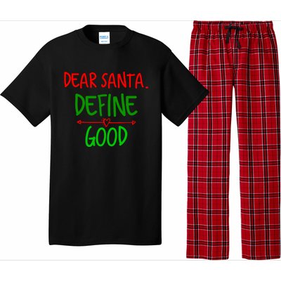 Funny Christmas Funny Gift Family Christmas Tees Dear Santa Great Gift Pajama Set