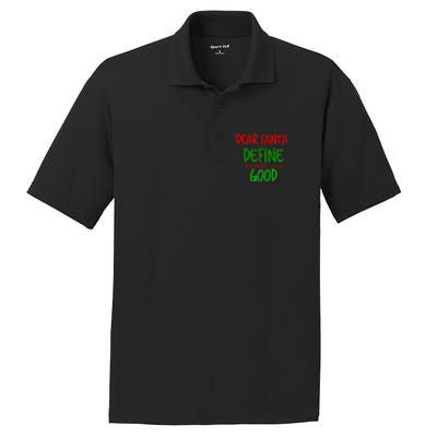 Funny Christmas Funny Gift Family Christmas Tees Dear Santa Great Gift PosiCharge RacerMesh Polo