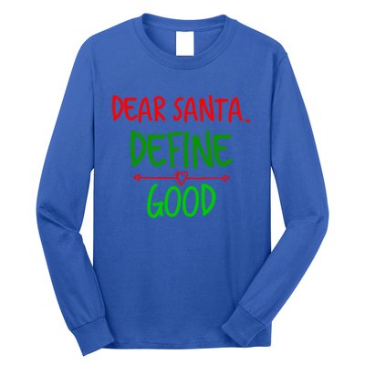 Funny Christmas Funny Gift Family Christmas Tees Dear Santa Great Gift Long Sleeve Shirt