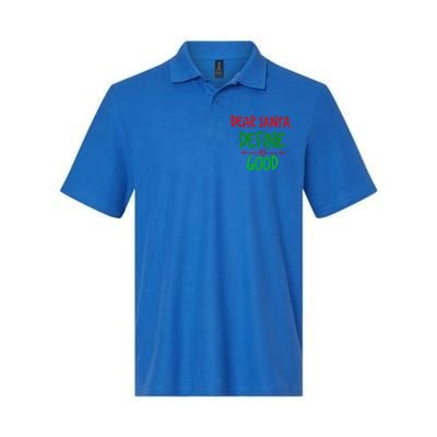 Funny Christmas Funny Gift Family Christmas Tees Dear Santa Great Gift Softstyle Adult Sport Polo