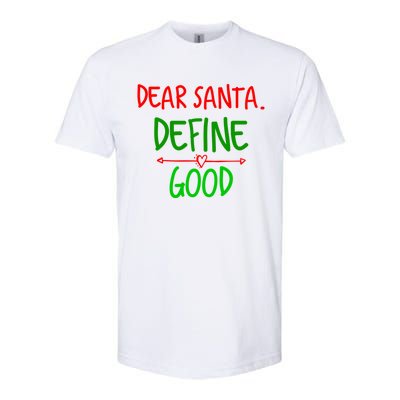 Funny Christmas Funny Gift Family Christmas Tees Dear Santa Great Gift Softstyle CVC T-Shirt