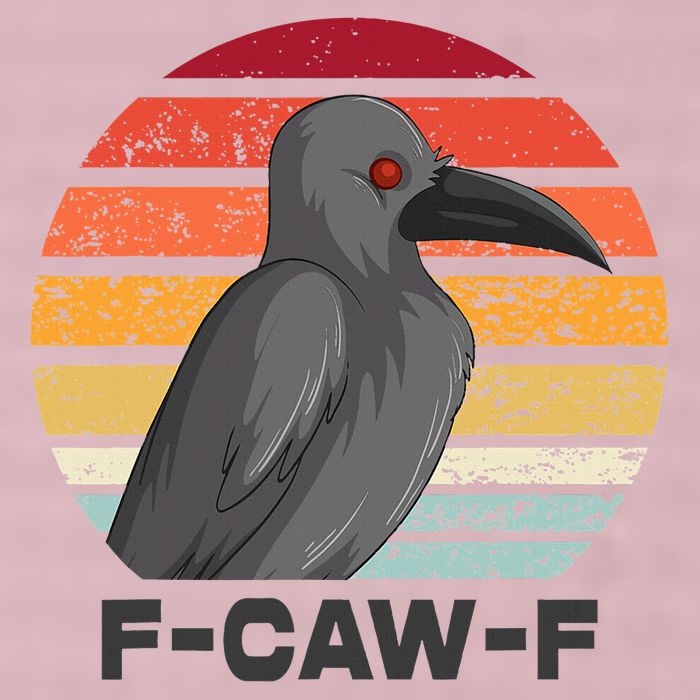 F Caw F Crow Bird 25L Jumbo Tote