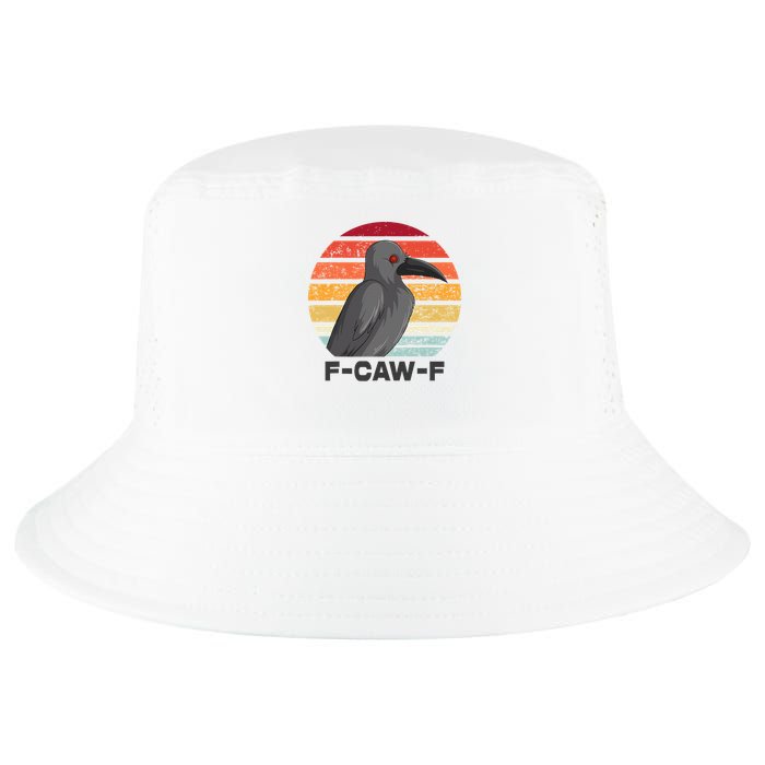 F Caw F Crow Bird Cool Comfort Performance Bucket Hat