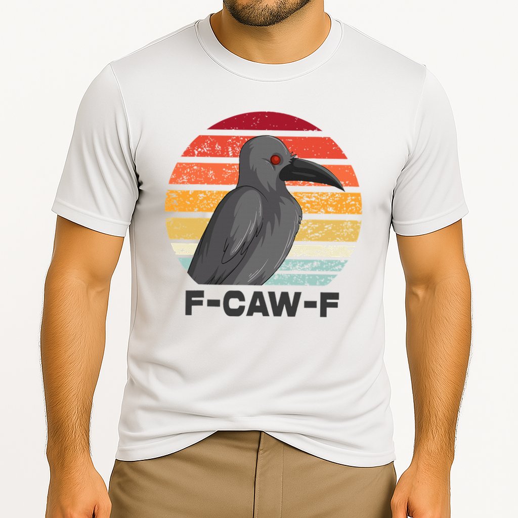 F Caw F Crow Bird Performance Shirt