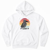 F Caw F Crow Bird Hoodie