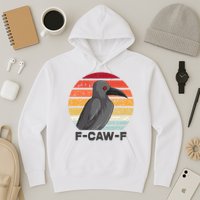 F Caw F Crow Bird Hoodie