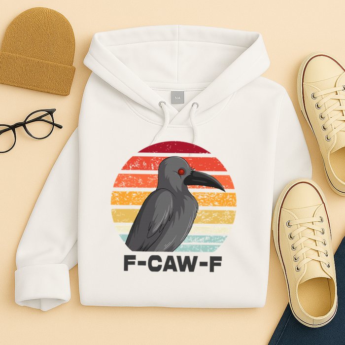 F Caw F Crow Bird Hoodie