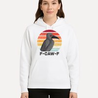 F Caw F Crow Bird Hoodie