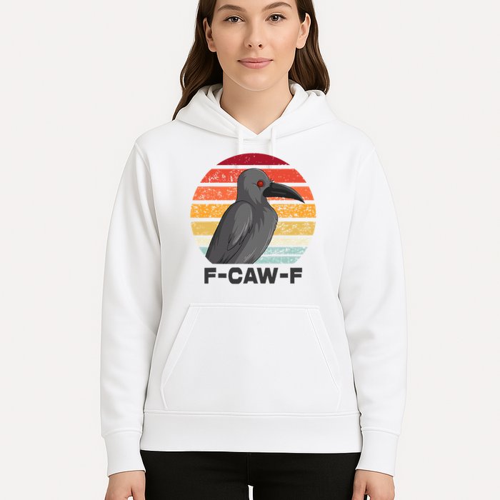 F Caw F Crow Bird Hoodie