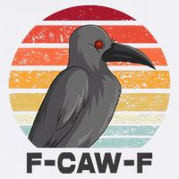 F Caw F Crow Bird Hoodie