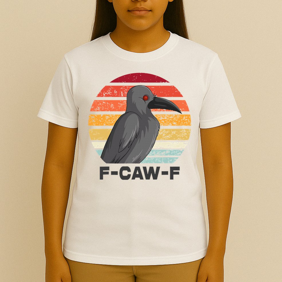 F Caw F Crow Bird T-Shirt