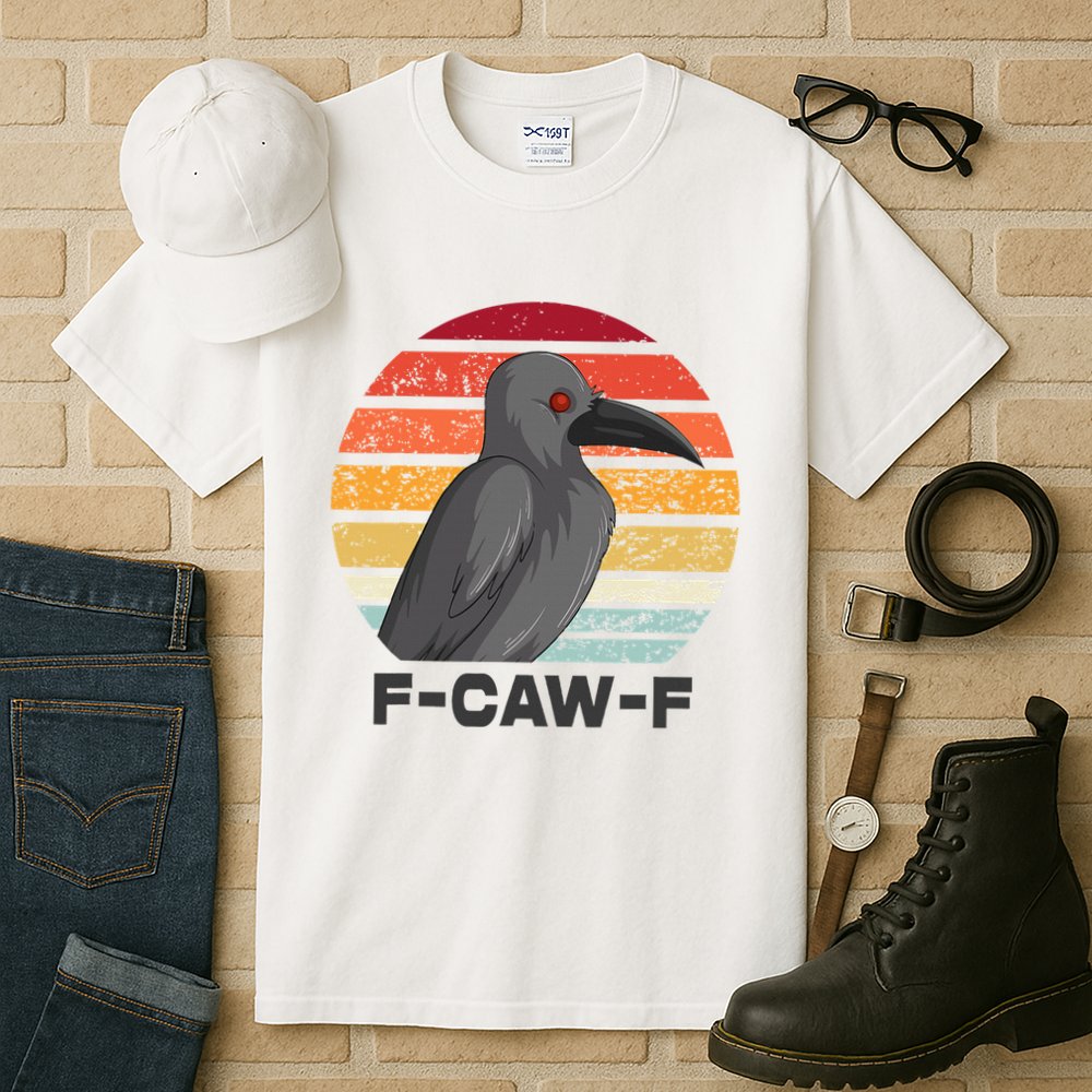F Caw F Crow Bird Tall T-Shirt