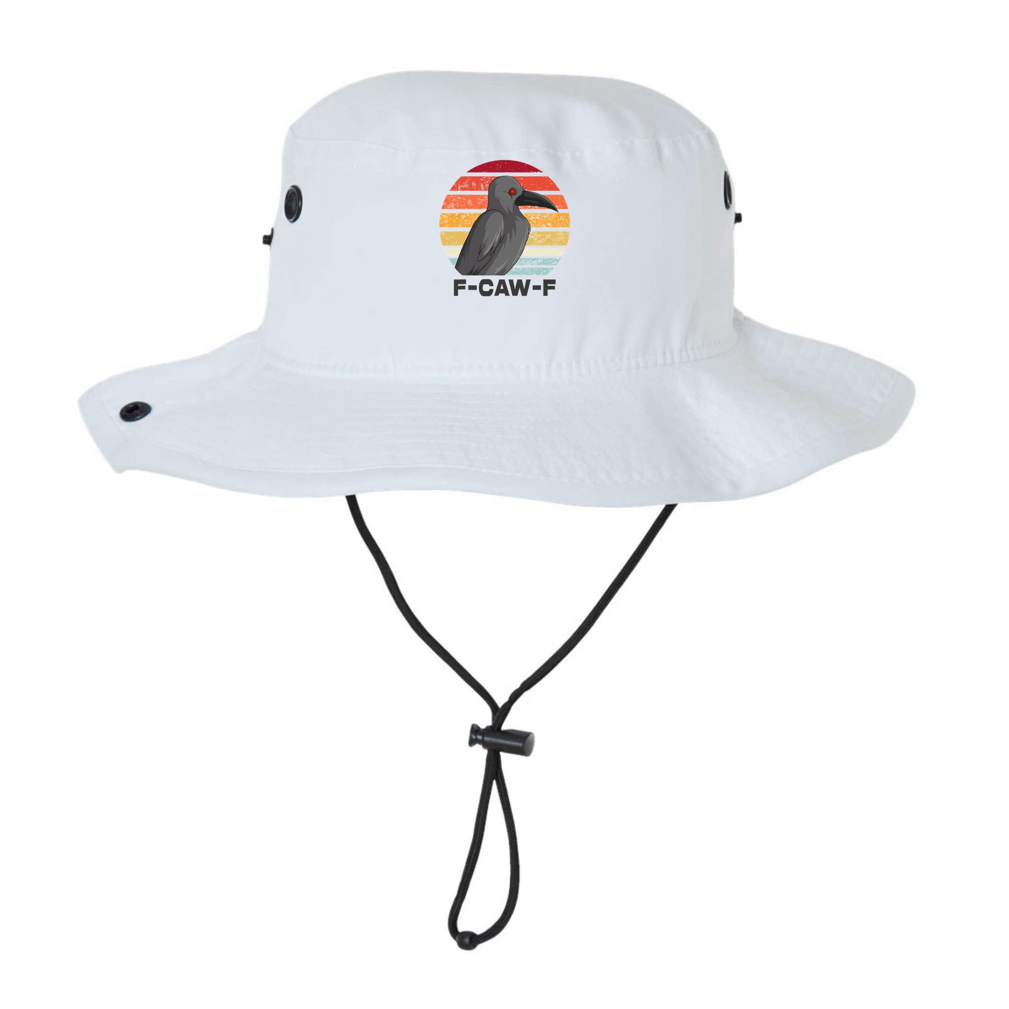 F Caw F Crow Bird Bucket Hat