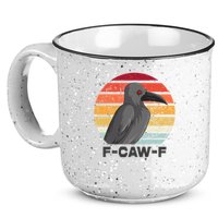 F Caw F Crow Bird 15oz Campfire Ceramic Mug