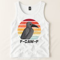 F Caw F Crow Bird Tank Top