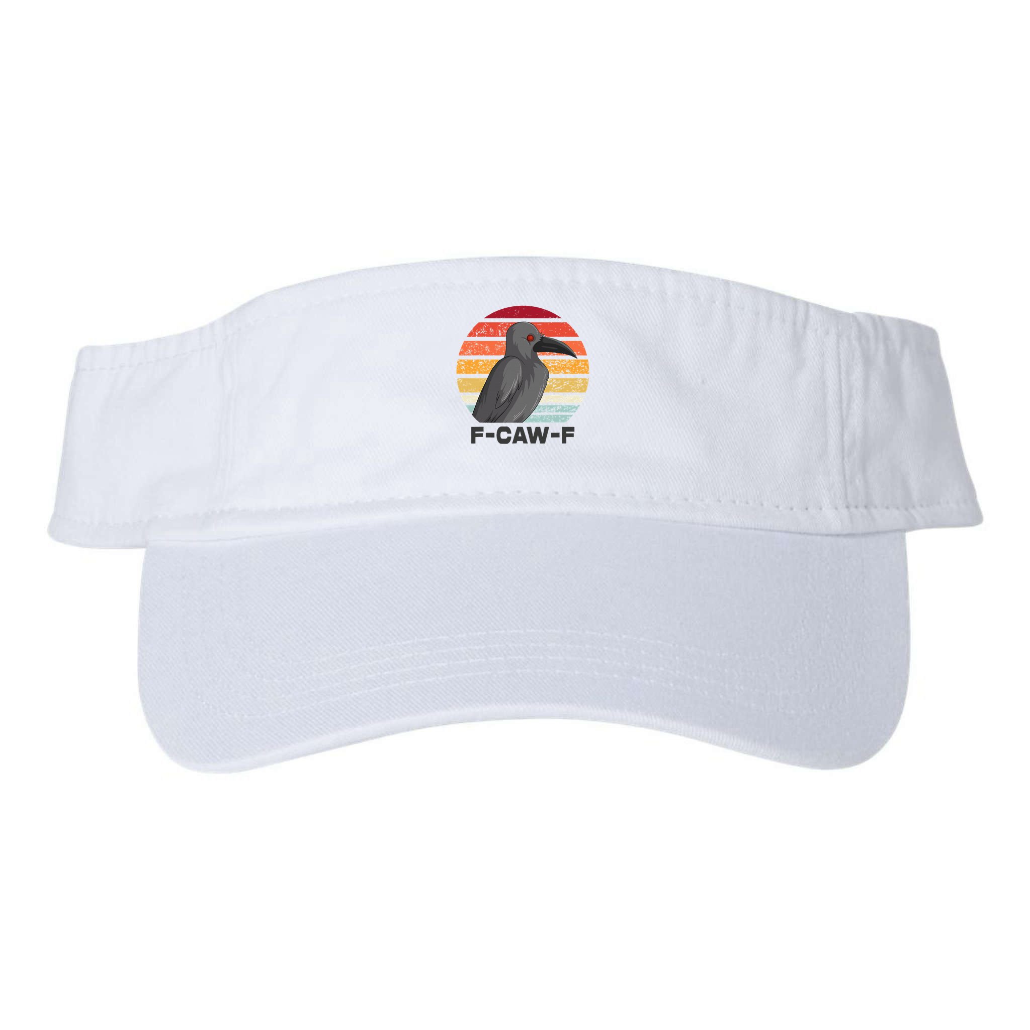 F Caw F Crow Bird Visor