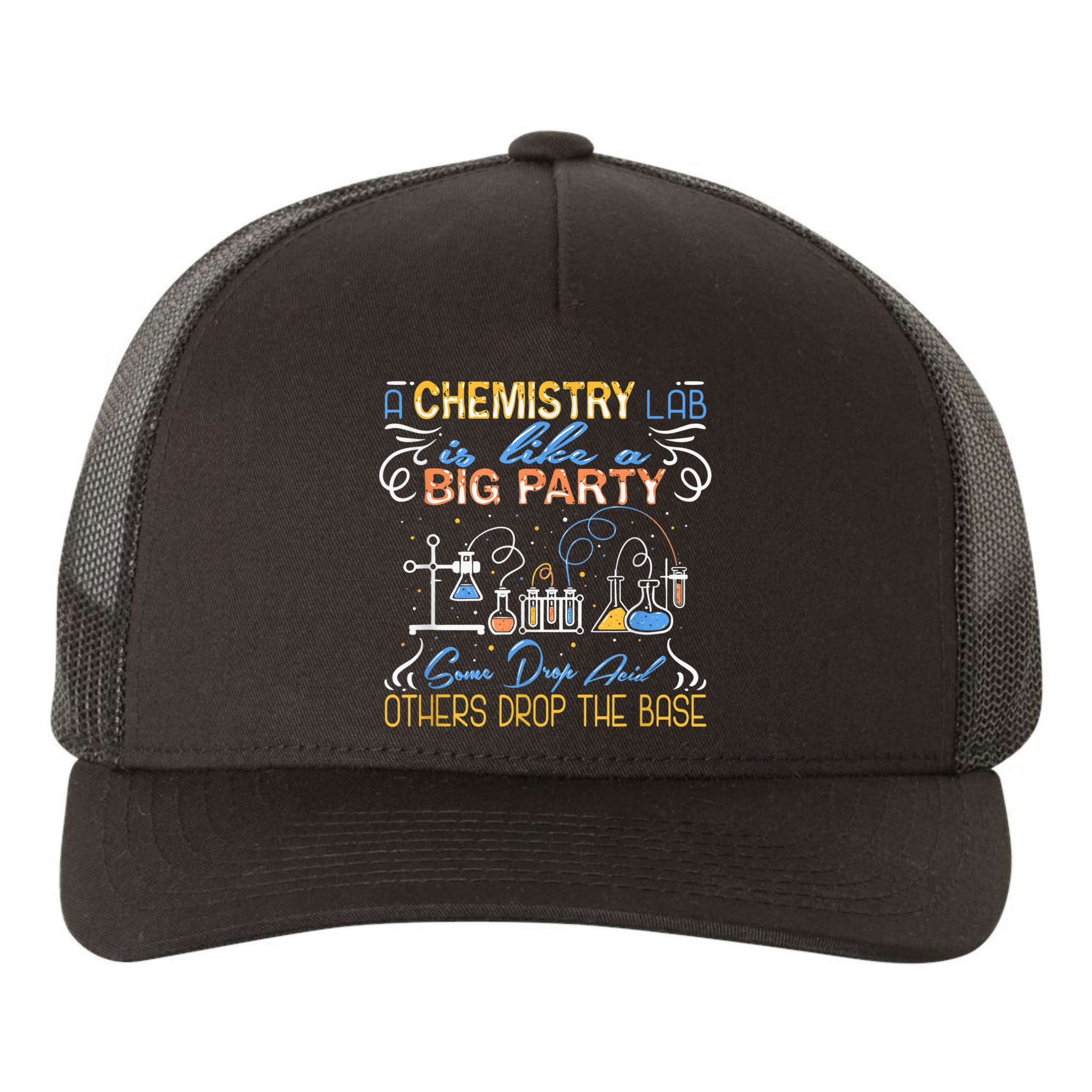 Funny Chemistry Yupoong Adult 5-Panel Trucker Hat