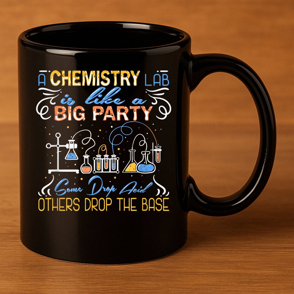 Funny Chemistry 11oz C Handle Ceramic Mug
