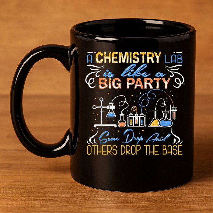 Funny Chemistry 11oz C Handle Ceramic Mug