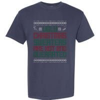 Funny Christmas For Ugly Sweater Party Garment-Dyed Heavyweight T-Shirt